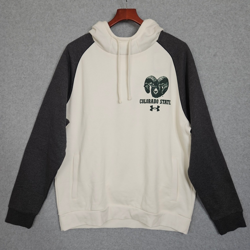 Under Armour Colorado State Rams Hoodie Men's XL Gameday Collection Loose Fit